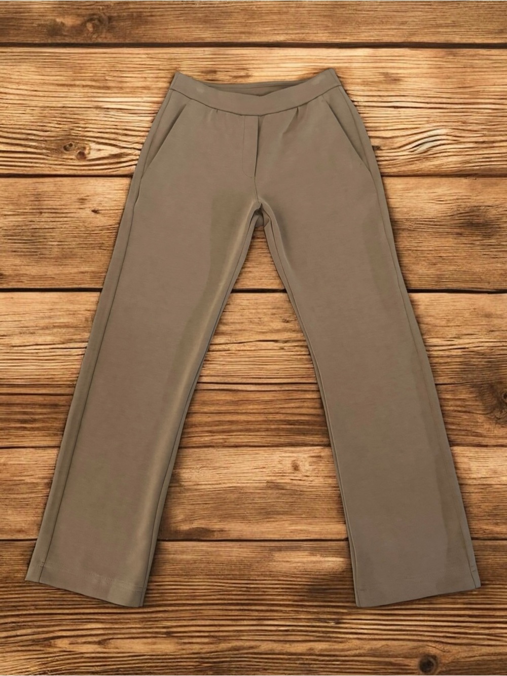 Lululemon Softstreme Pants - Size S- Tailored Leg - Beige / Camel